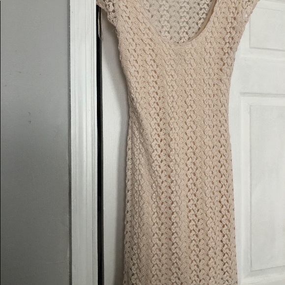 Free People Crochet Dress, Ivory, size M - Picture 2 of 3